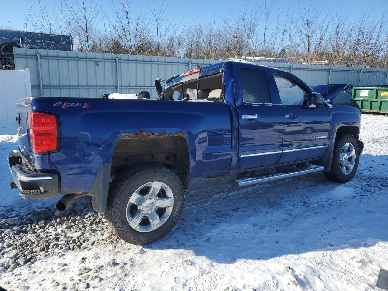 2014 Chevrolet Silverado VIN 1GCVKSEJ8EZ352467 Copart auction photo, all over damage thumbnail 3