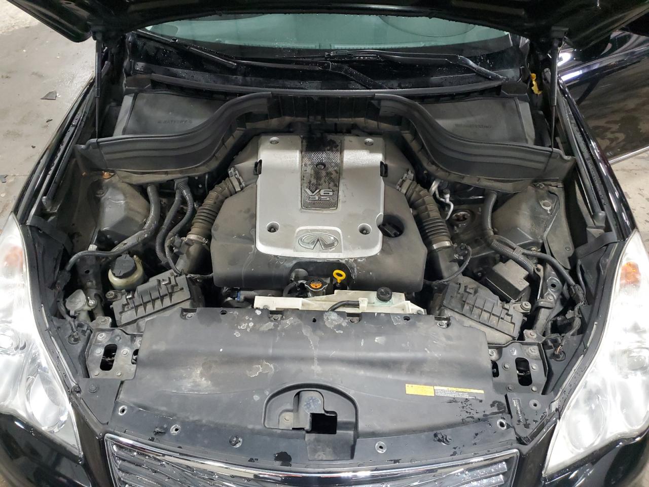 2011 Infiniti EX VIN JN1AJ0HR8BM853278 Copart auction photo, front end damage thumbnail 11