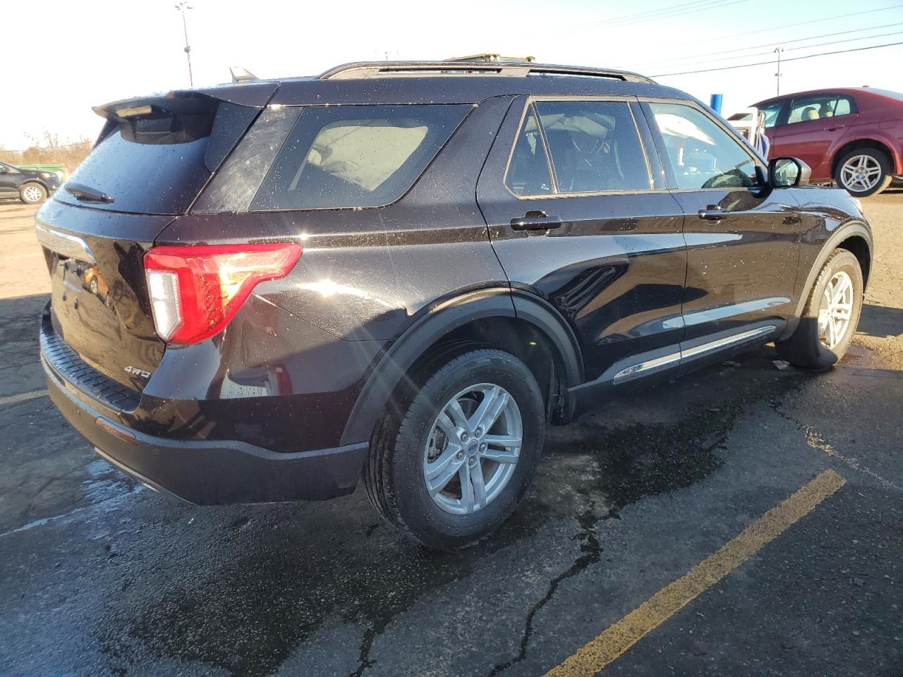 2023 Ford Explorer VIN 1FMSK8DH0PGC37103 Copart auction photo, front end damage thumbnail 3