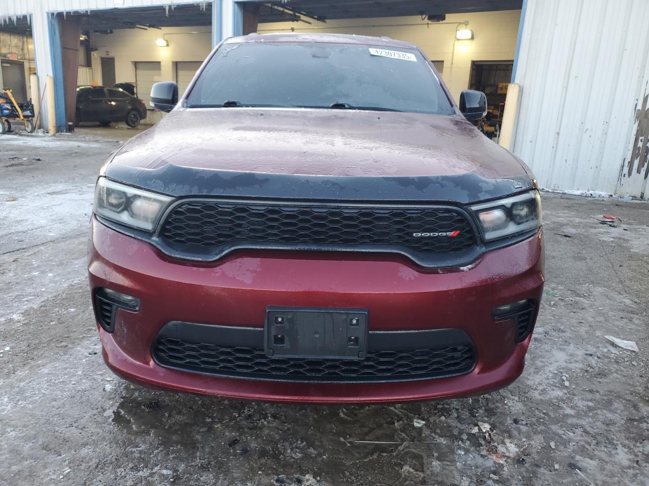 2021 Dodge Durango VIN 1C4RDJDG7MC575497 Copart auction photo, side / rear end damage thumbnail 5