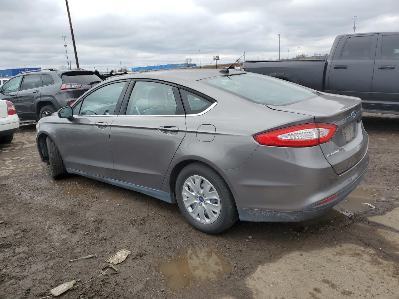 2014 Ford Fusion VIN 1FA6P0G70E5384726 Copart auction photo, front end damage thumbnail 2