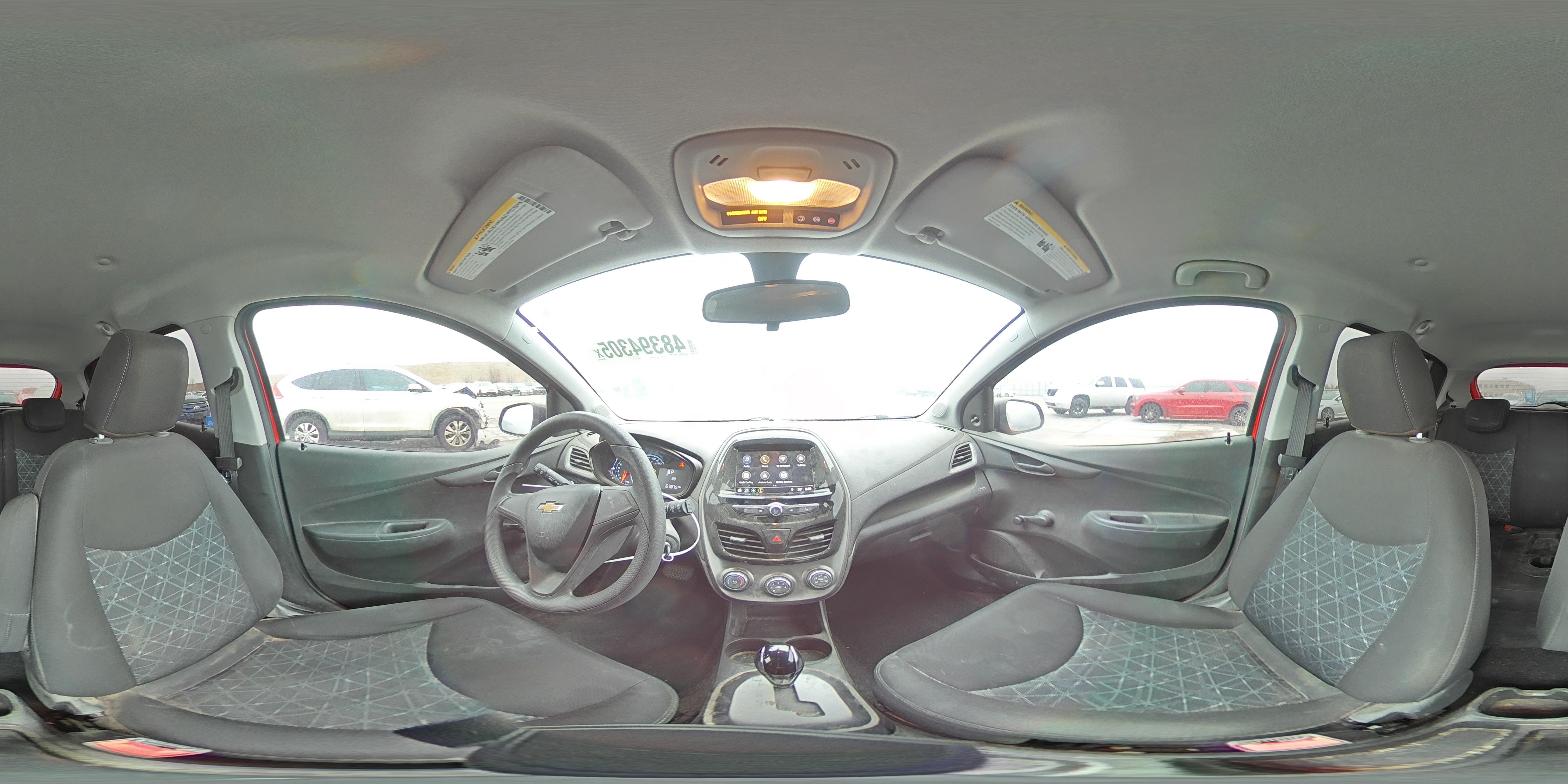 2020 Chevrolet Spark VIN KL8CB6SA0LC459749 Copart auction photo, hail damage thumbnail 14