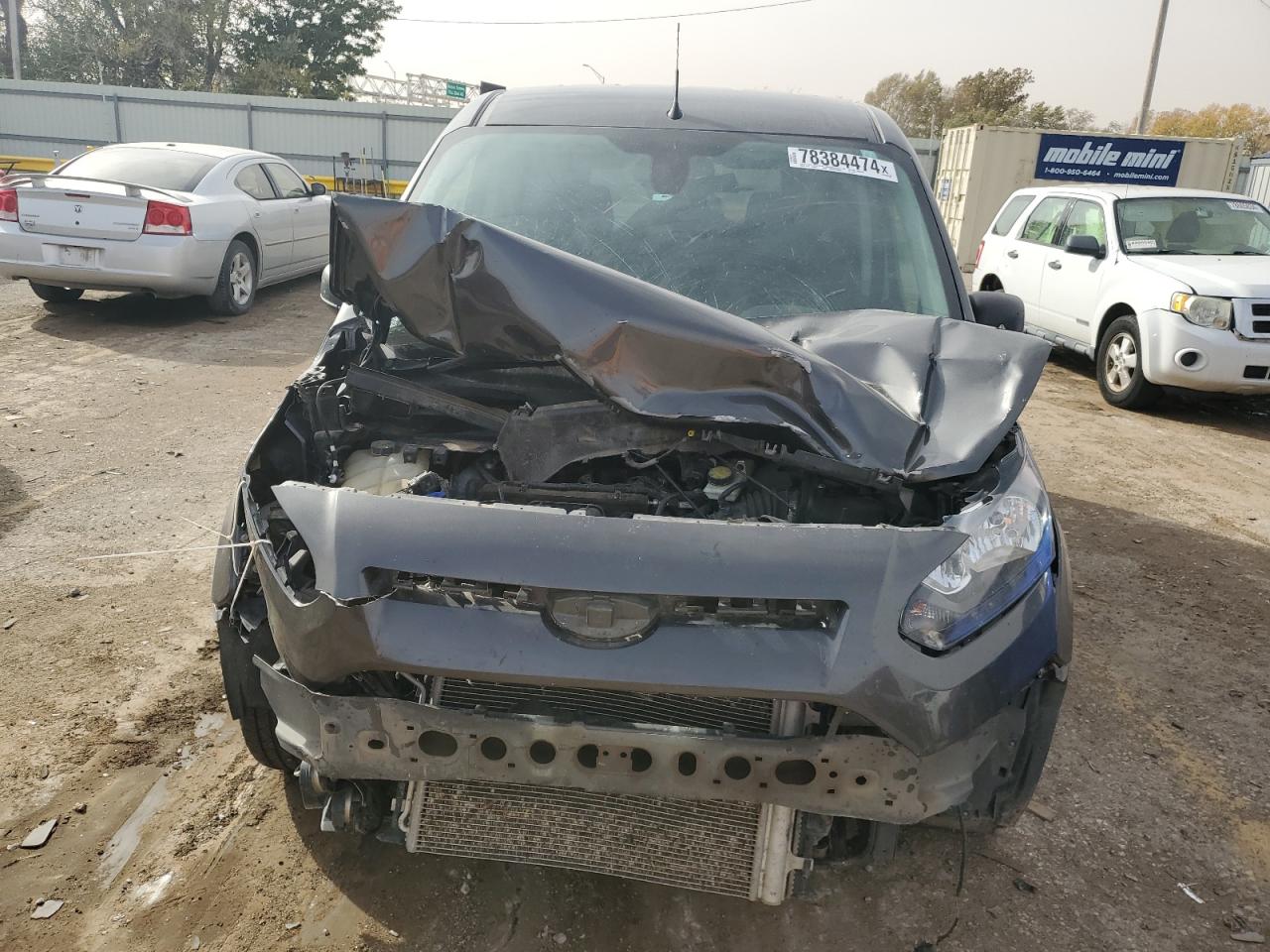 2017 Ford Transit VIN NM0GE9E74H1333315 Copart auction photo, front end / mechanical damage thumbnail 5