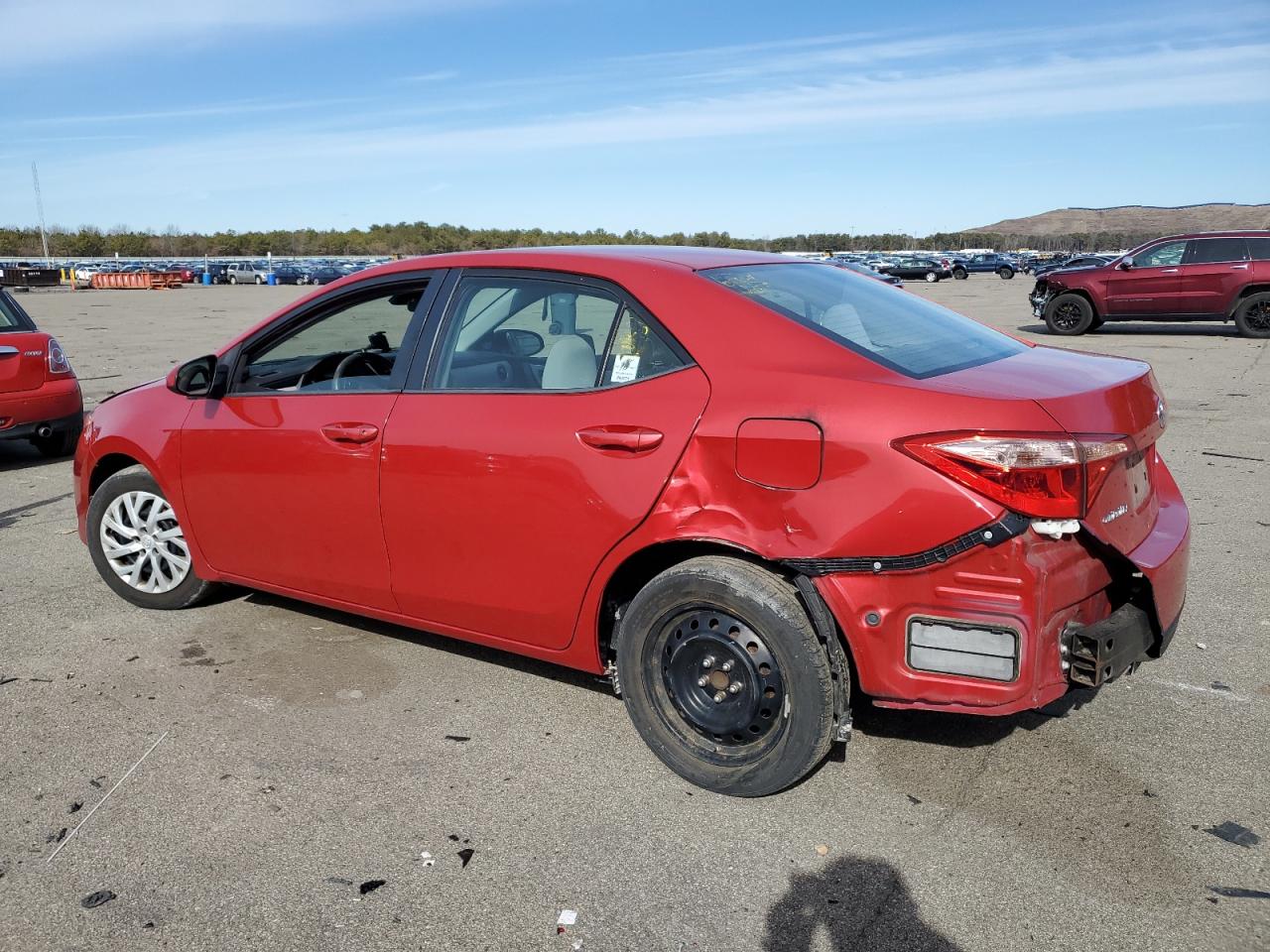 2017 Toyota Corolla VIN 2T1BURHE9HC921135 Copart auction photo, rear end damage thumbnail 2