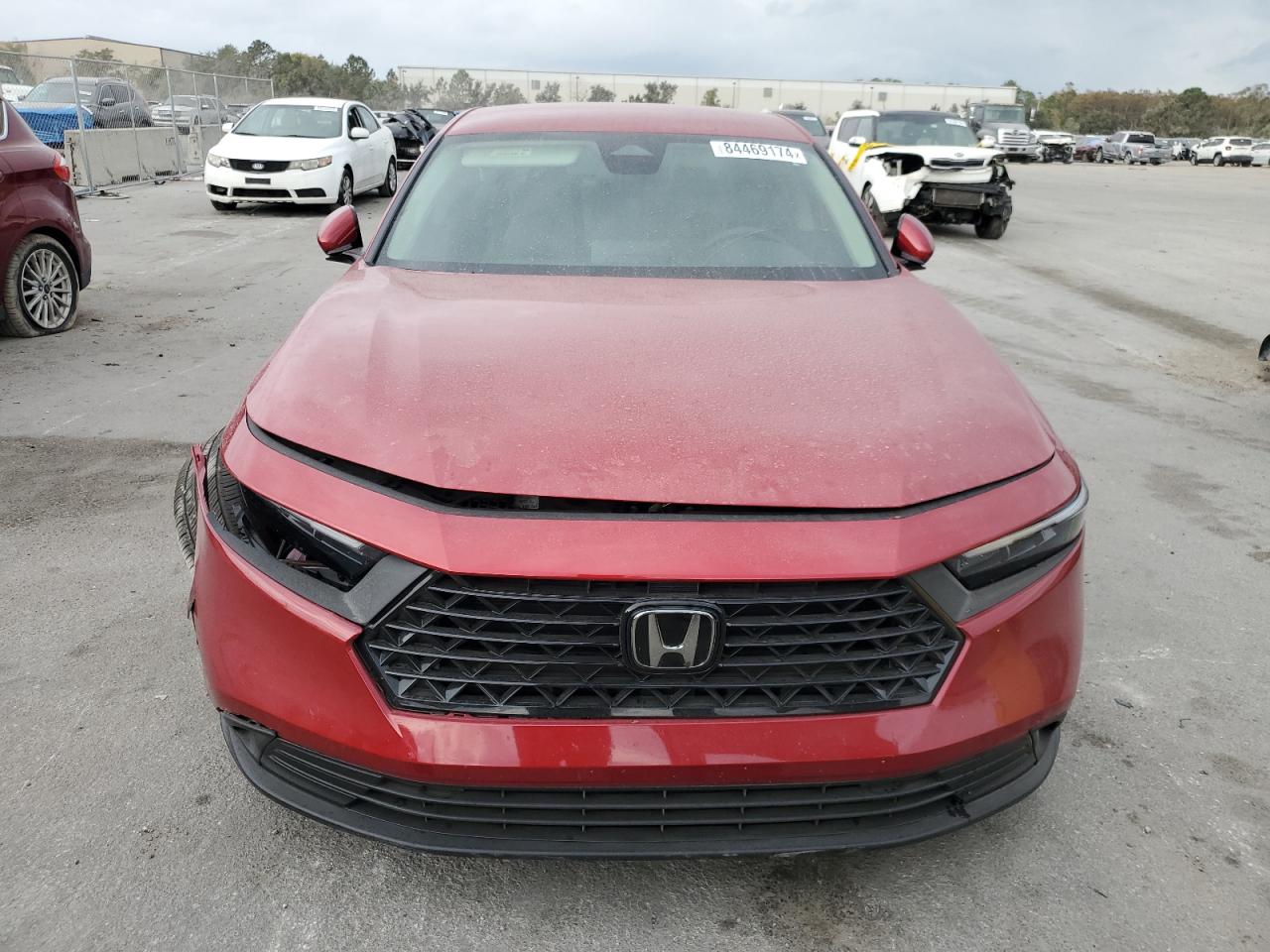 2024 Honda Accord VIN 1HGCY1F22RA077286 Copart auction photo, front end damage thumbnail 5