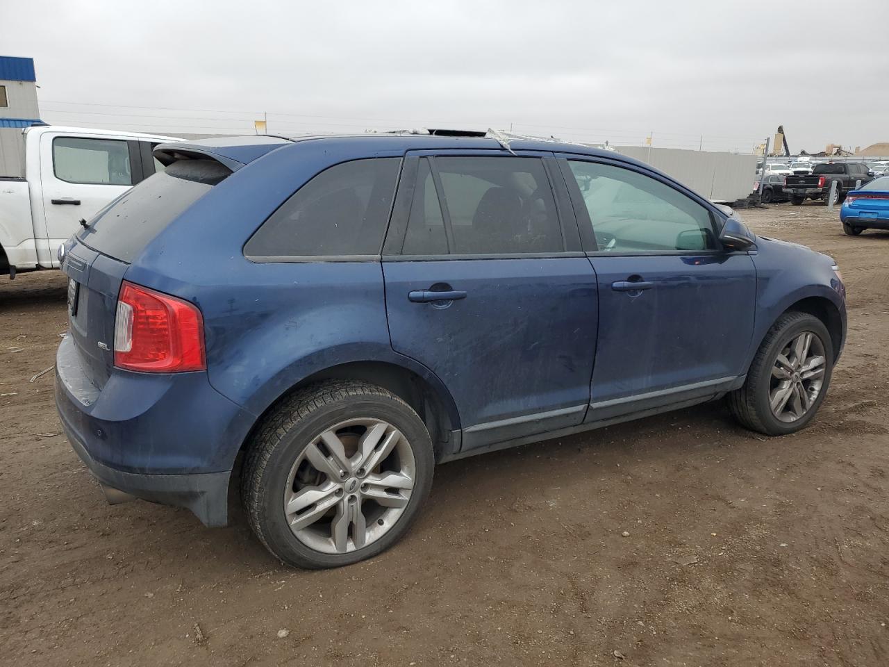 2012 Ford Edge VIN 2FMDK3JC4CBA79239 Copart auction photo, all over damage thumbnail 3