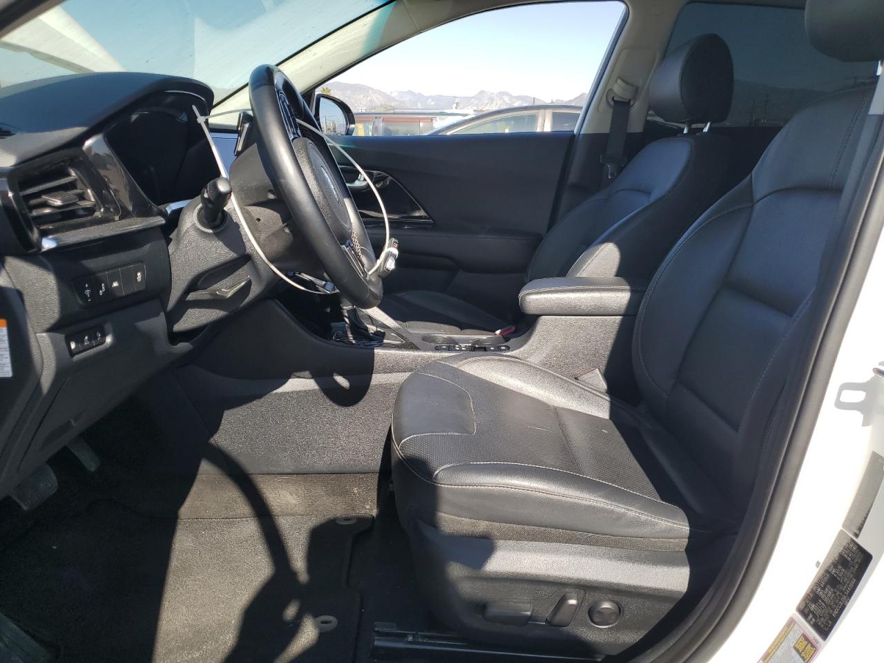 2020 KIA Niro VIN KNDCC3LD6L5443944 Copart auction photo, front end / side damage thumbnail 7