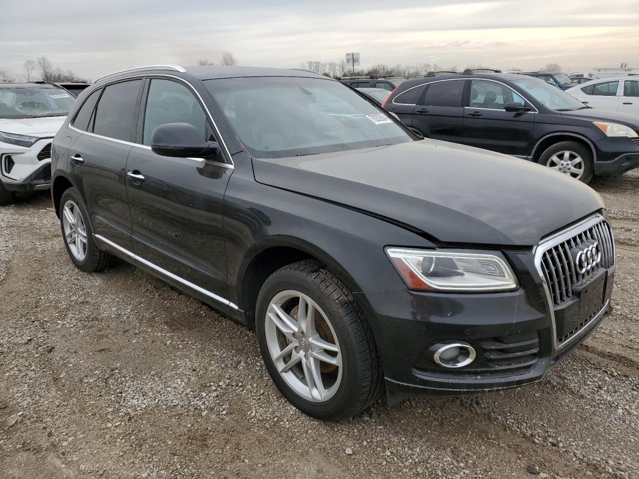 2015 Audi Q5 VIN WA1LFAFP8FA101967 Copart auction photo, normal wear damage thumbnail 4