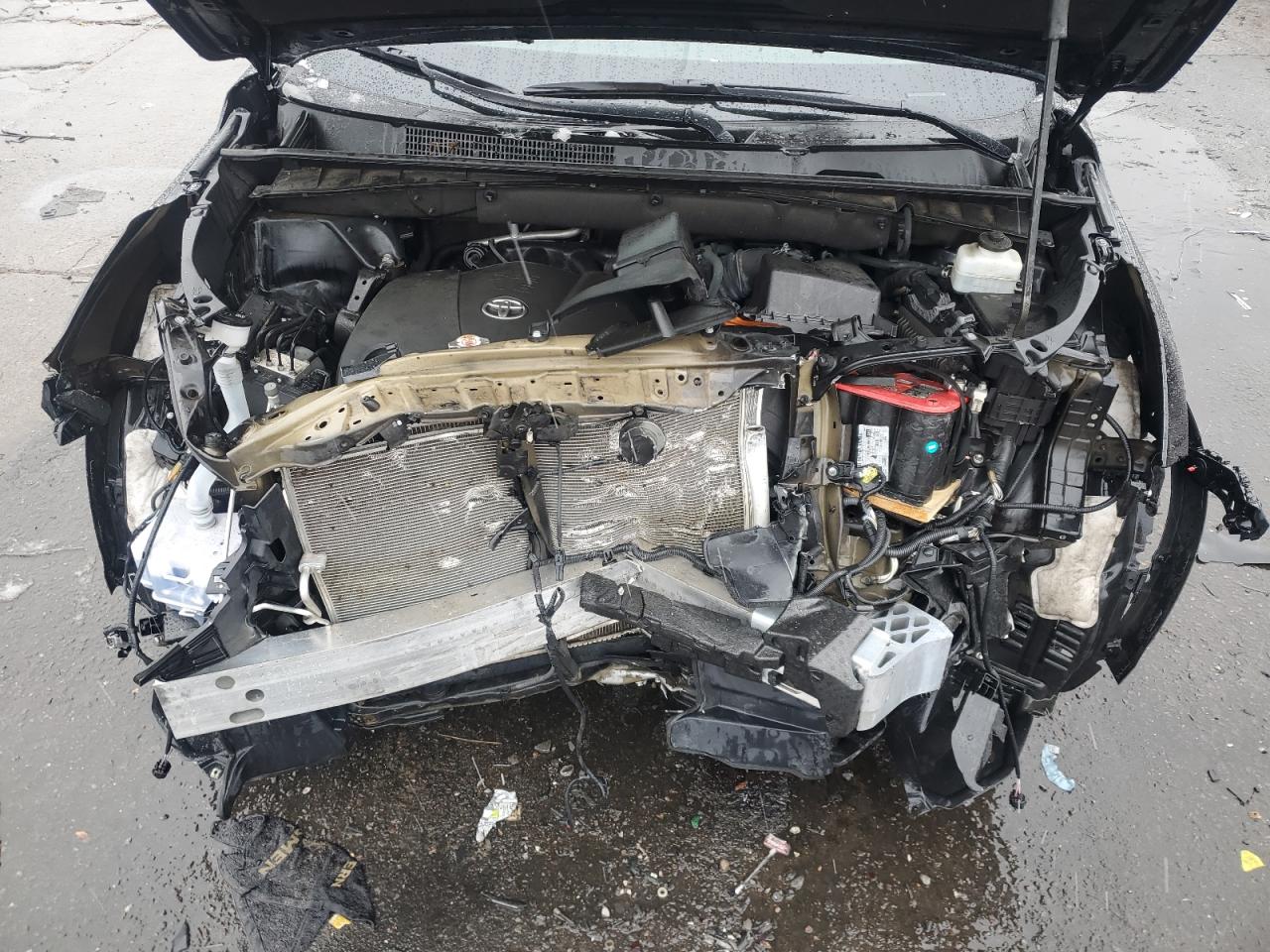 2019 Toyota Highlander VIN 5TDJZRFH5KS606535 Copart auction photo, front end damage thumbnail 12