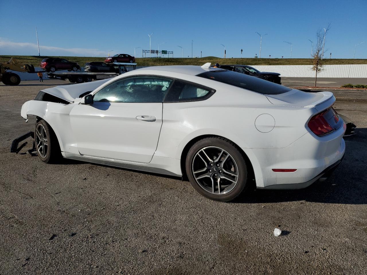 2022 Ford Mustang VIN 1FA6P8TH7N5106659 Copart auction photo, front end damage thumbnail 2