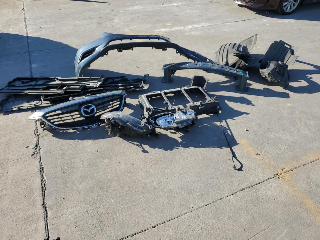 2016 Mazda 6 VIN JM1GJ1V57G1405220 Copart auction photo, front end damage thumbnail 12