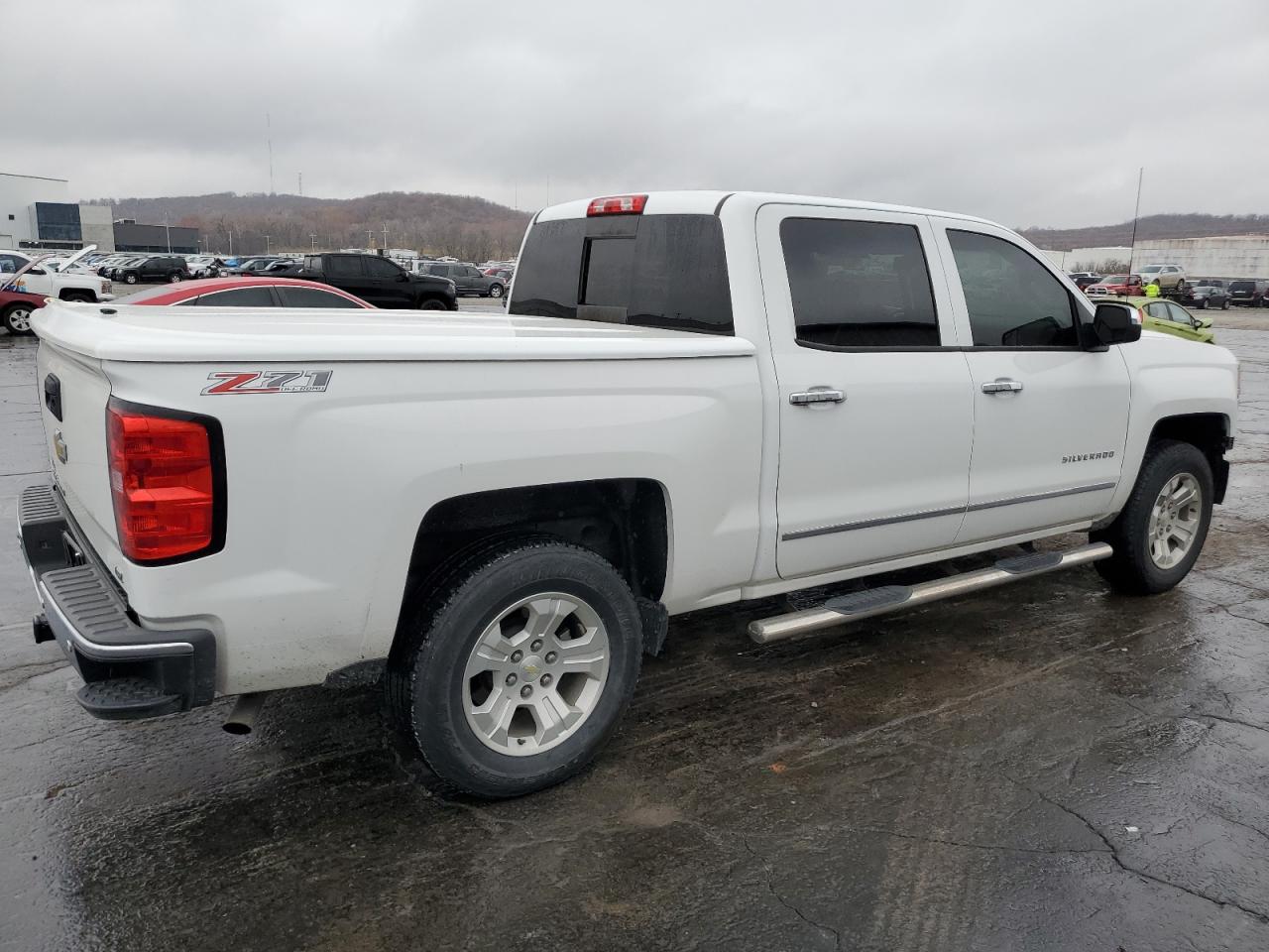 2014 Chevrolet Silverado VIN 3GCUKSEC8EG440769 Copart auction photo, front end damage thumbnail 3