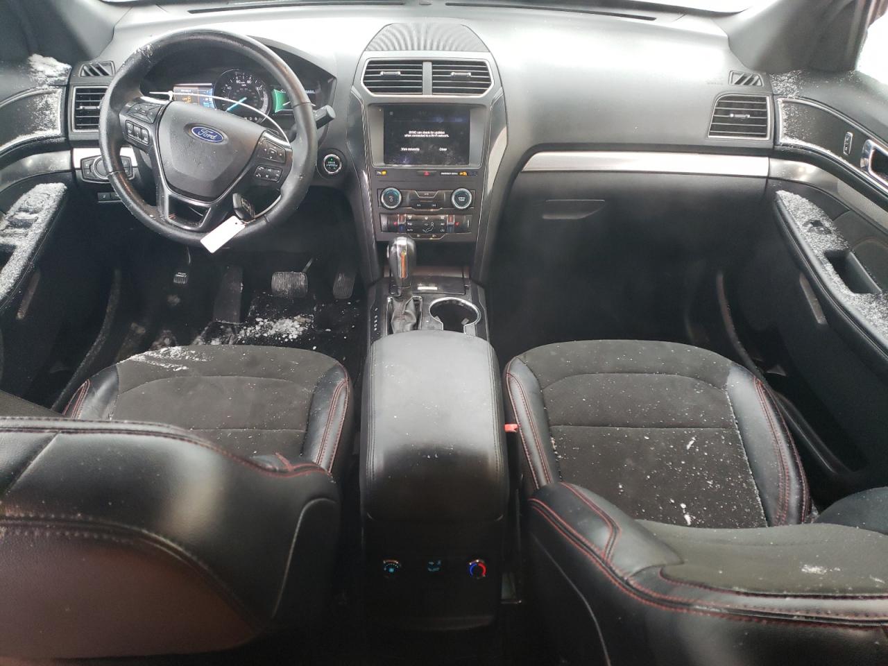 2019 Ford Explorer VIN 1FM5K8D88KGB04496 Copart auction photo, rear end / front end damage thumbnail 8