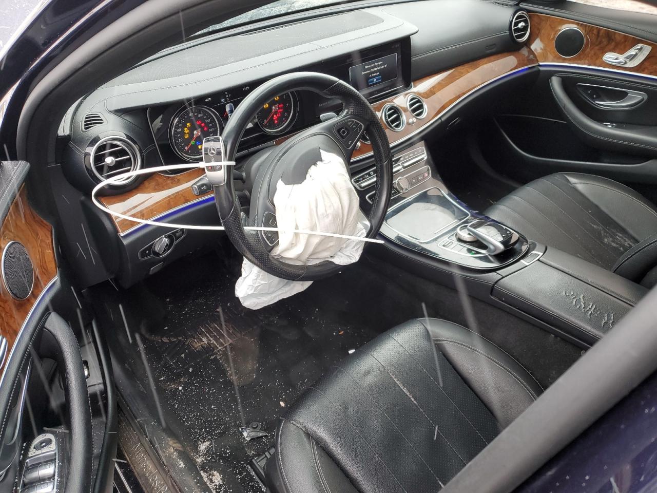 2017 Mercedes-Benz E-klasse VIN WDDZF4JB9HA215725 Copart auction photo, front end damage thumbnail 8