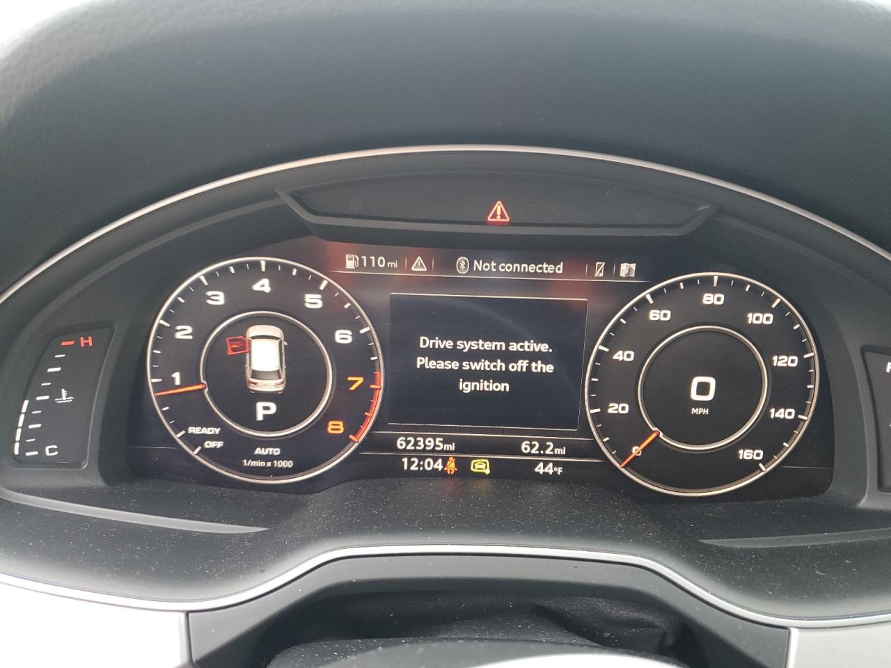 2019 Audi Q7 VIN WA1LHAF72KD025214 Copart auction photo, rear end damage thumbnail 9