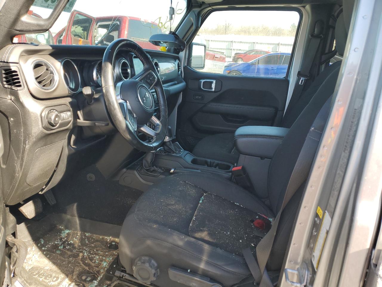 2020 Jeep Wrangler VIN 1C4HJXEN8LW234689 Copart auction photo, biohazard/chemical damage thumbnail 7