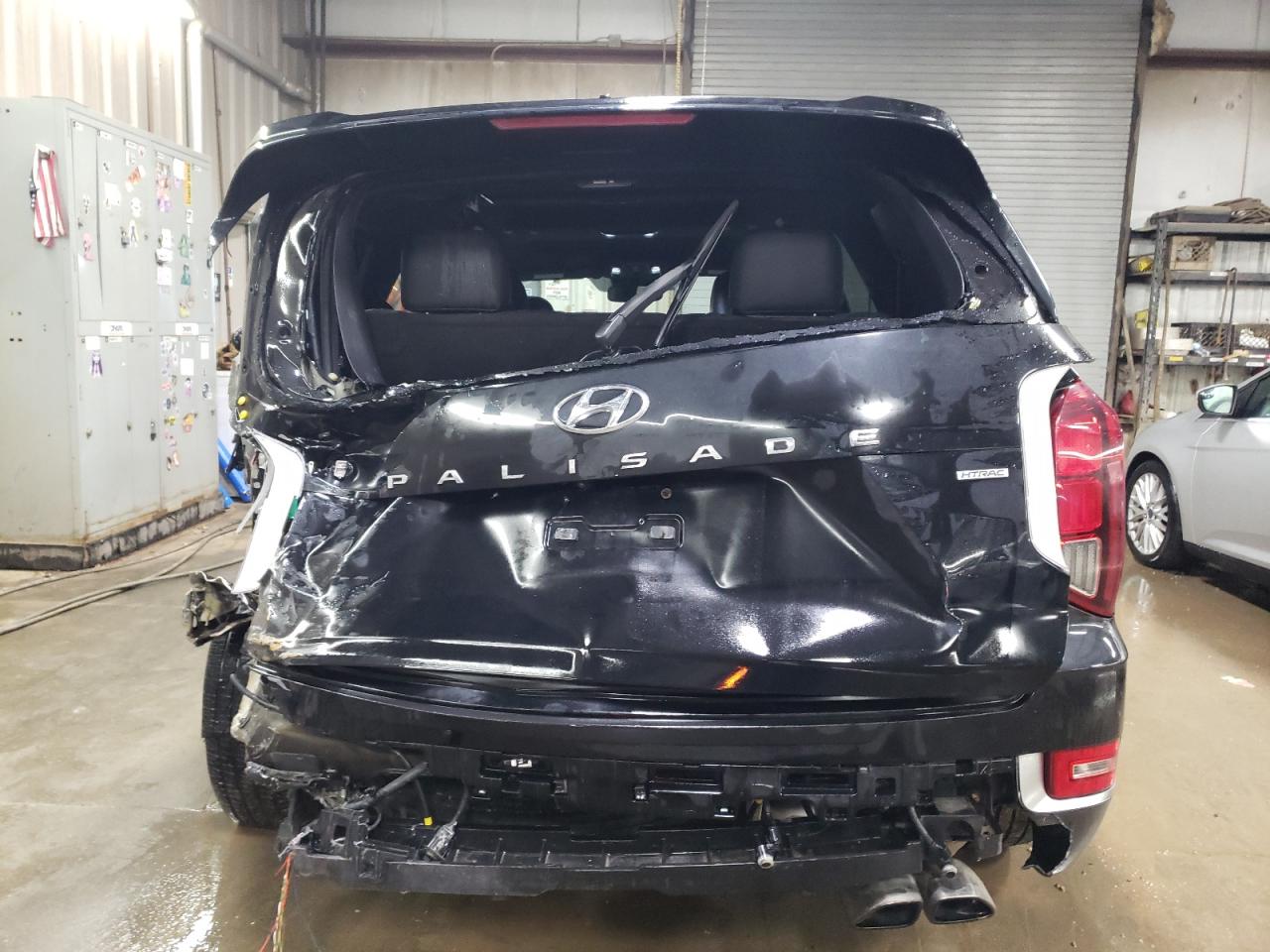 2020 Hyundai Palisade VIN KM8R5DHE1LU156945 Copart auction photo, rear end damage thumbnail 6