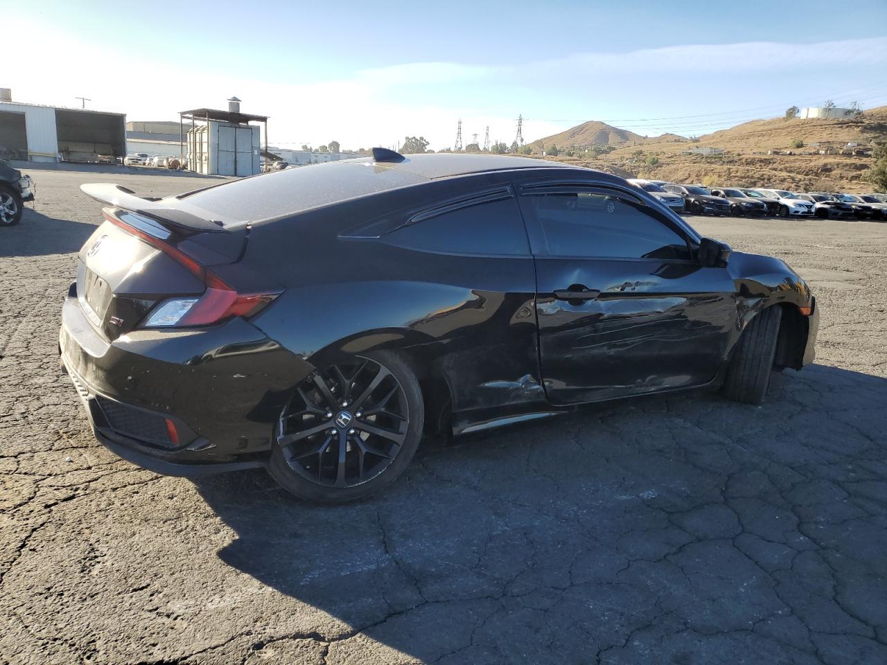 2020 Honda Civic VIN 2HGFC3A51LH751137 Copart auction photo, side / undercarriage damage thumbnail 3