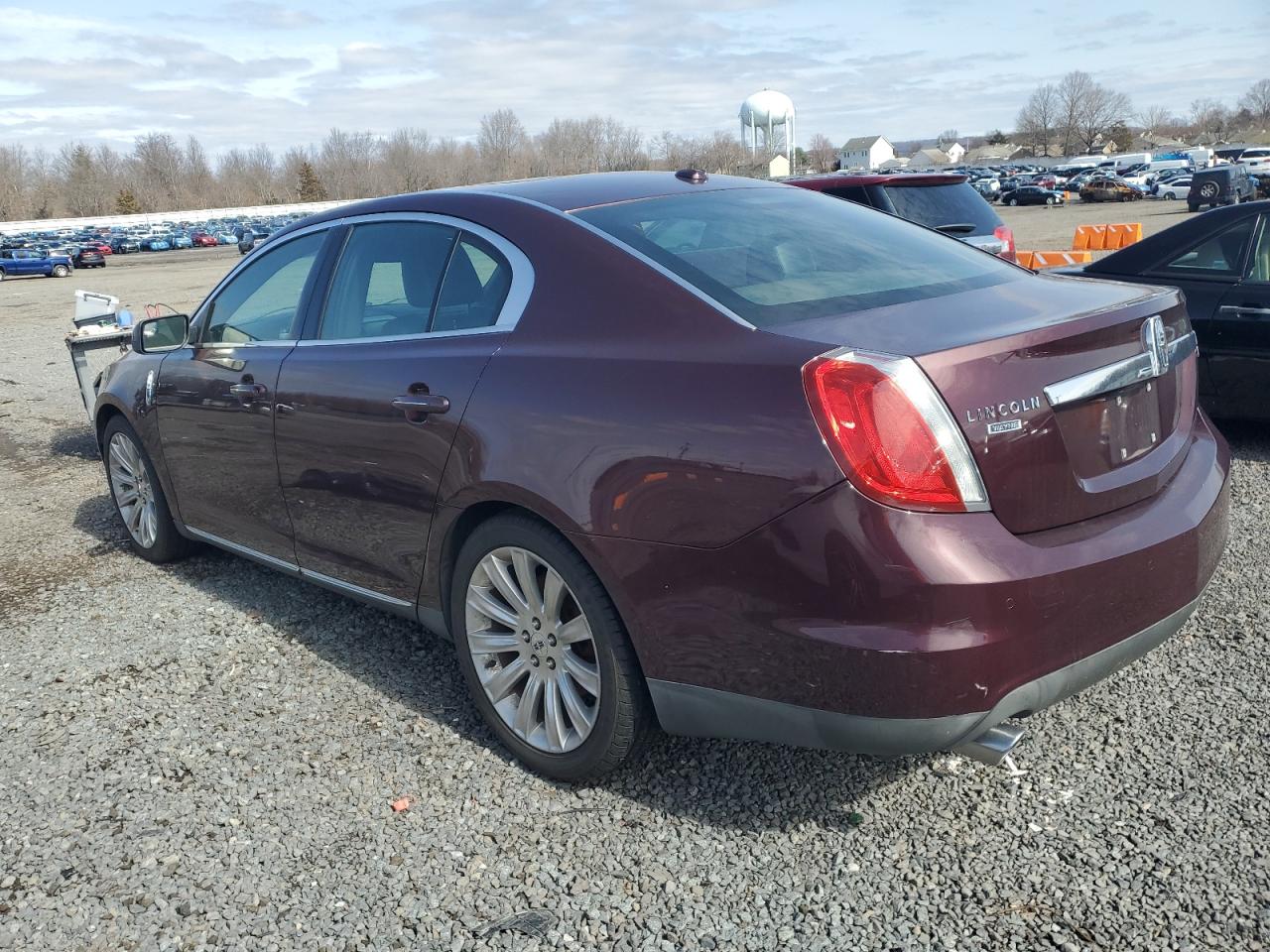 2011 Lincoln MKS VIN 1LNHL9ERXBG611066 Copart auction photo, front end damage thumbnail 2