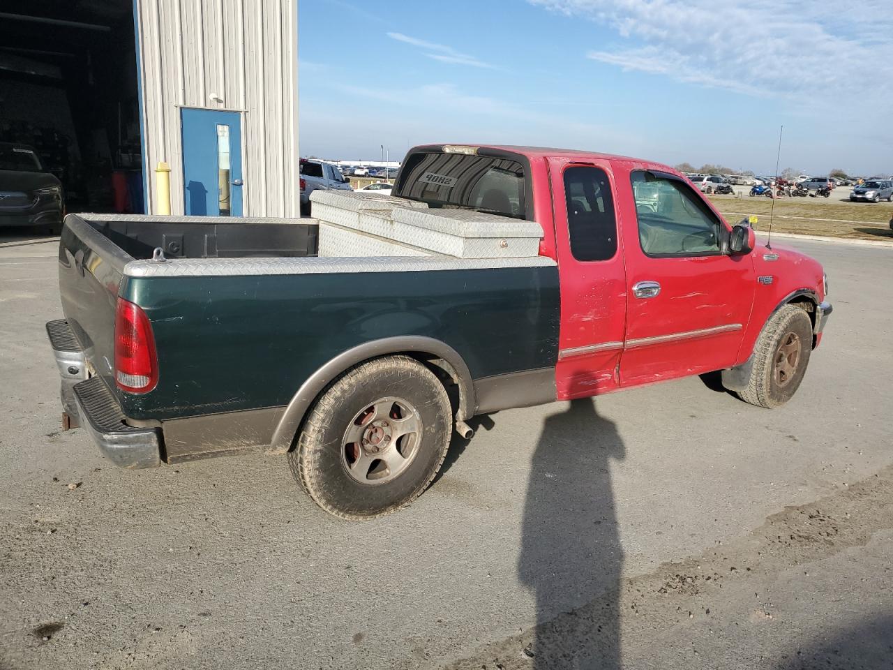 1998 Ford F-150 VIN 2FTZX1728WCA23088 Copart auction photo, side damage thumbnail 3