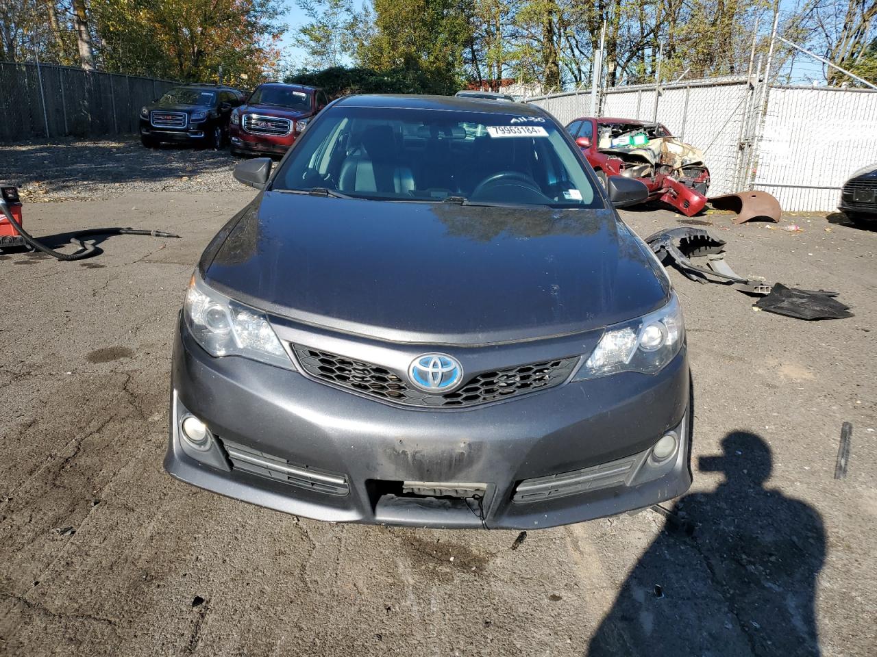 2014 Toyota Camry VIN 4T1BD1FK0EU121652 Copart auction photo, front end / rear end damage thumbnail 5