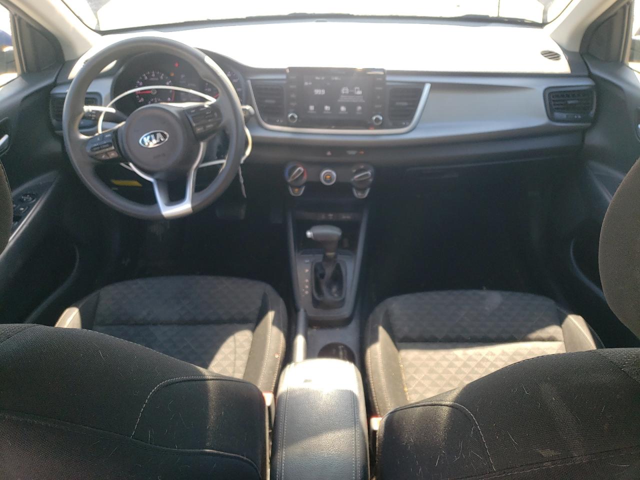 2020 KIA Rio VIN 3KPA24AD9LE260514 Copart auction photo, front end / all over damage thumbnail 8