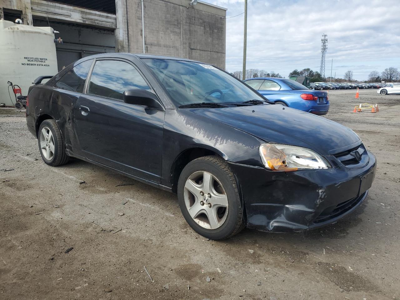 2003 Honda Civic VIN 1HGEM225X3L062878 Copart auction photo, front end / side damage thumbnail 4