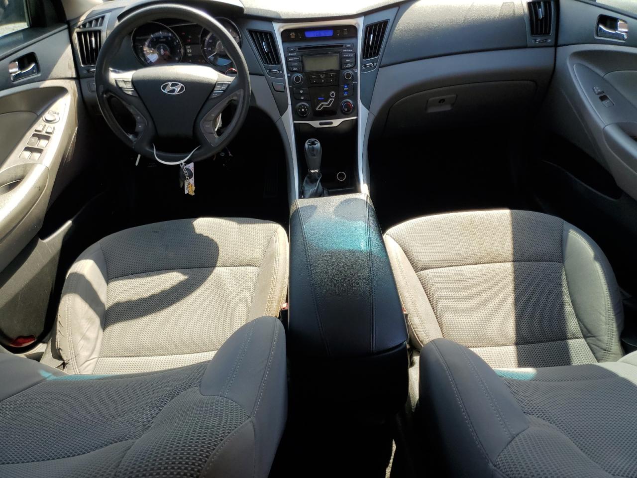 2013 Hyundai Sonata VIN 5NPEB4AC9DH706697 Copart auction photo, front end / side damage thumbnail 8