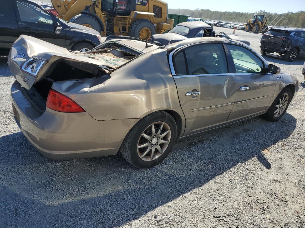 2006 Buick Lucerne VIN 1G4HD57266U197989 Copart auction photo, top/roof damage thumbnail 3