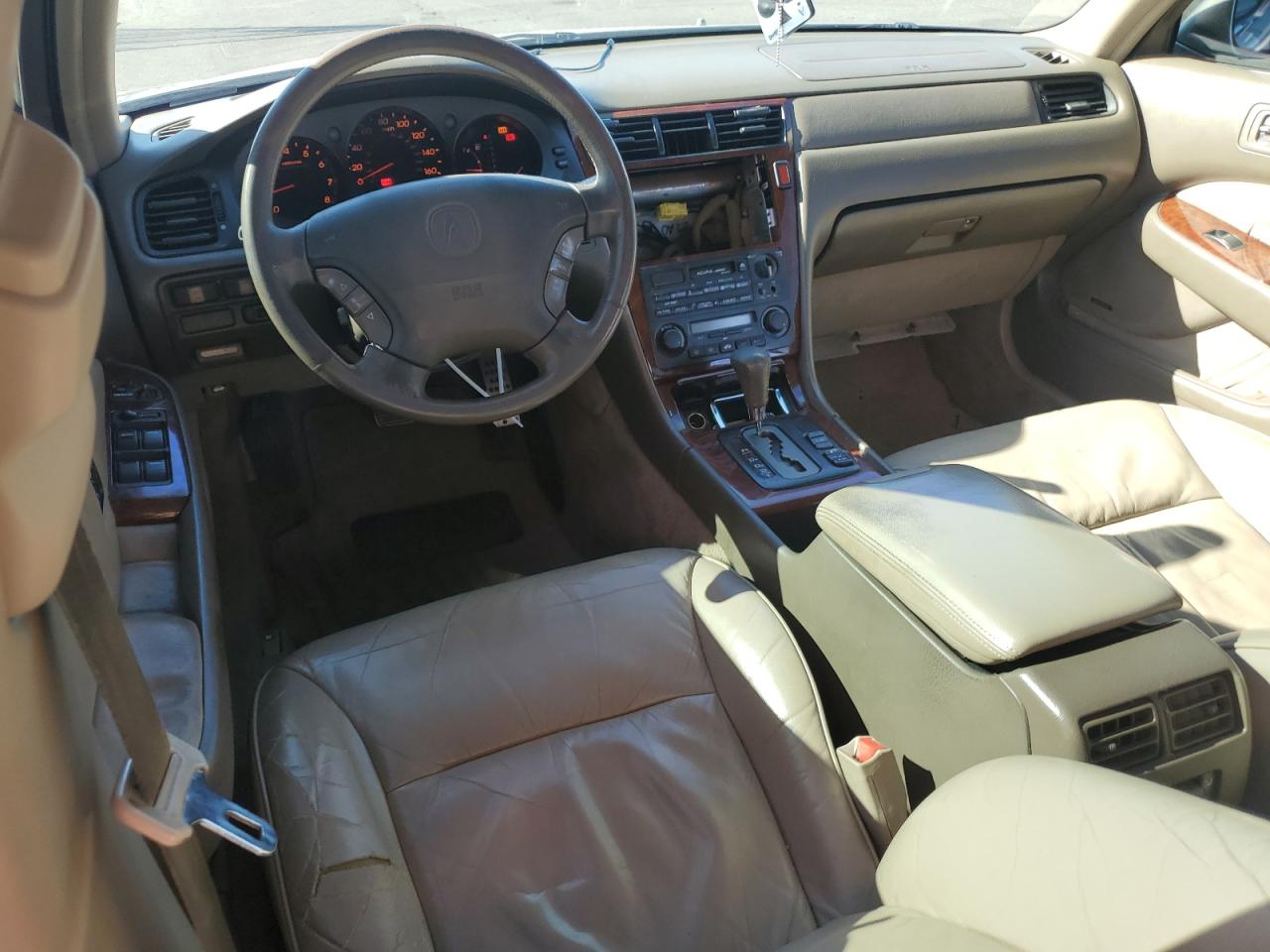 2000 Acura RL VIN JH4KA9662YC001763 Copart auction photo, rear end damage thumbnail 8