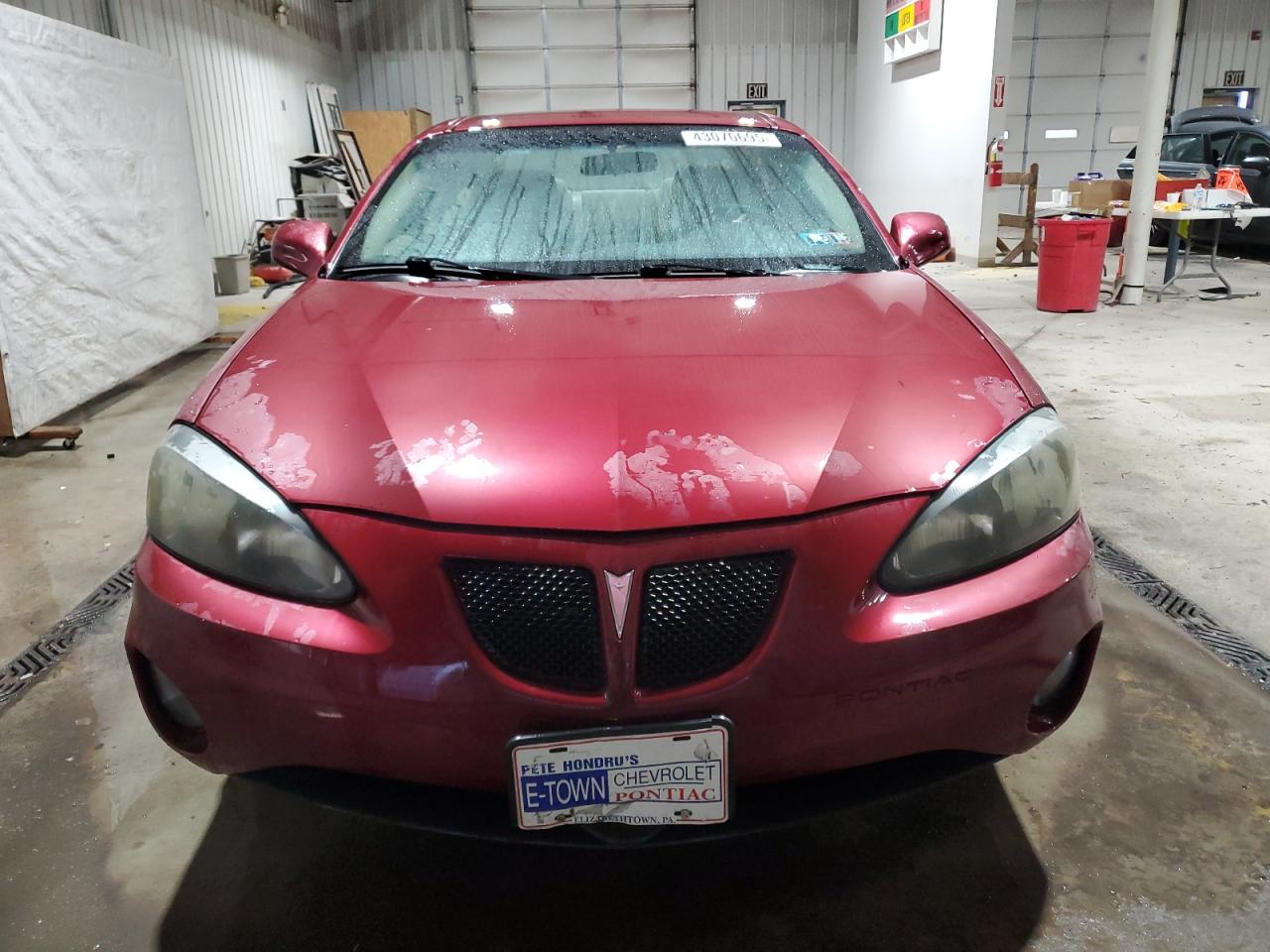 2006 Pontiac Grand Prix VIN 2G2WP552461210082 Copart auction photo, side / rear end damage thumbnail 5