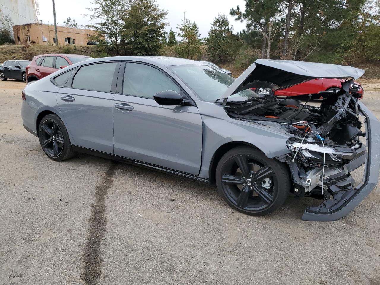 2024 Honda Accord VIN 1HGCY2F71RA048315 Copart auction photo, front end damage thumbnail 4