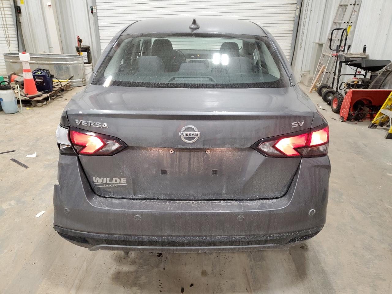 2021 Nissan Versa VIN 3N1CN8EV4ML865163 Copart auction photo, side / rear end damage thumbnail 6