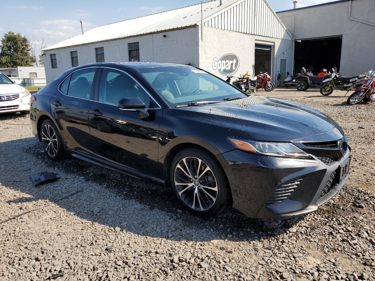 2018 Toyota Camry VIN 4T1B11HK6JU120425 Copart auction photo, water/flood / rear end damage thumbnail 4