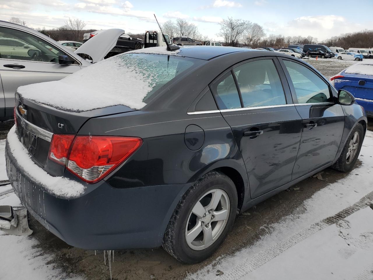 2014 Chevrolet Cruze VIN 1G1PC5SB8E7366314 Copart auction photo, rear end damage thumbnail 3