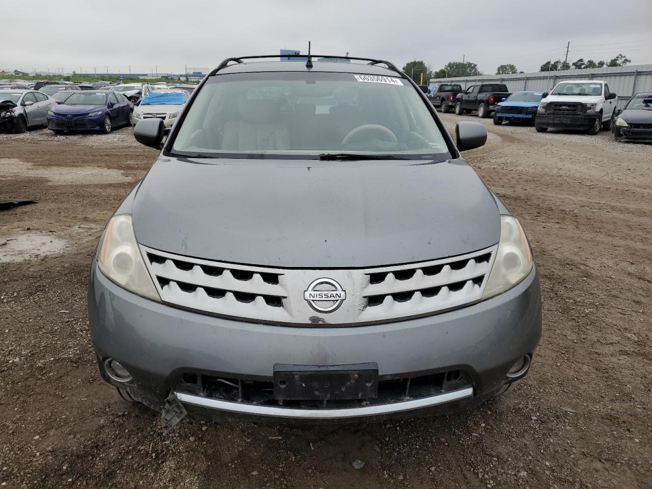 2007 Nissan Murano VIN JN8AZ08W87W643811 Copart auction photo, rear end / undercarriage damage thumbnail 5