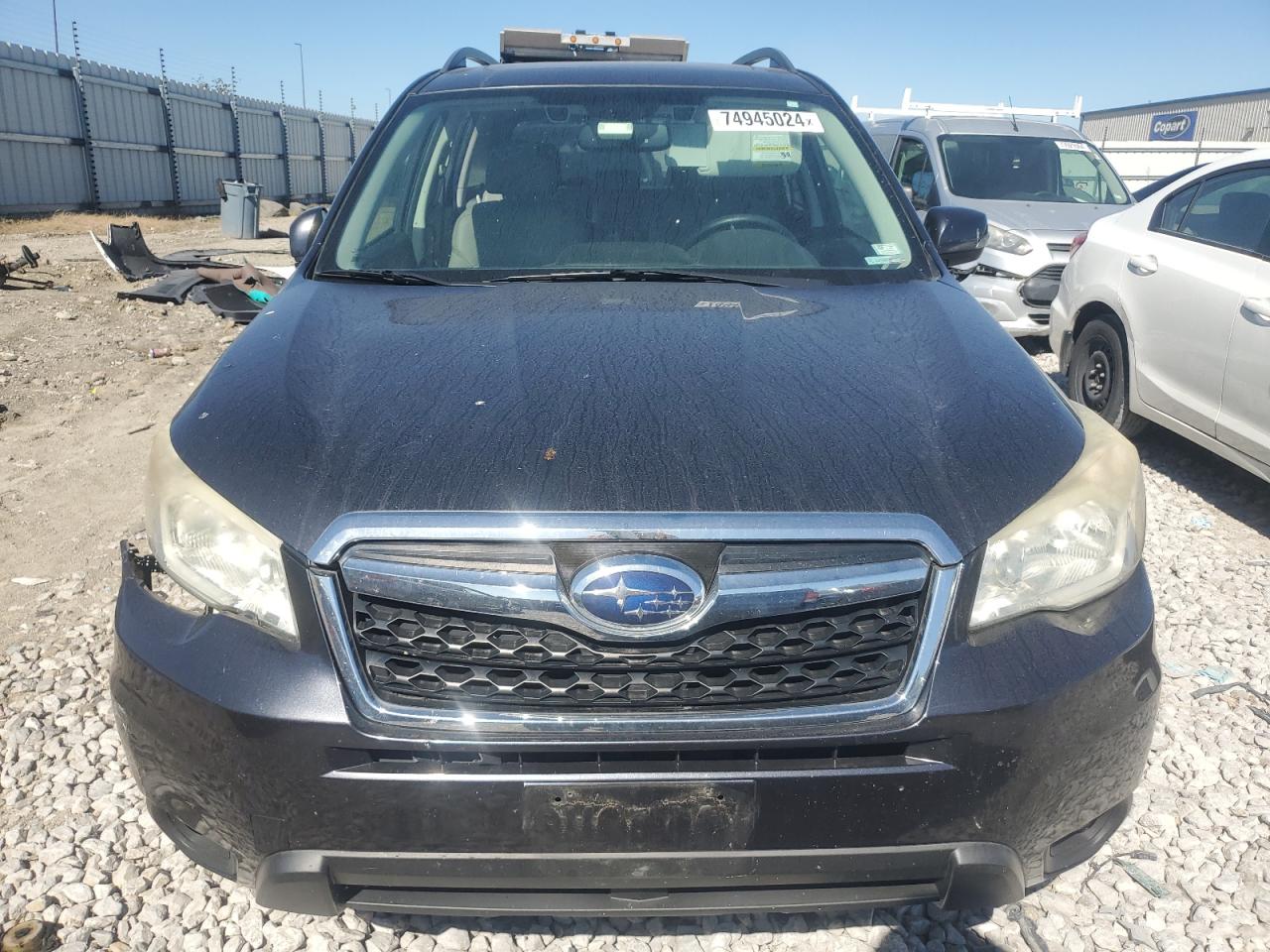 2014 Subaru Forester VIN JF2SJAPC9EH429191 Copart auction photo, side damage thumbnail 5