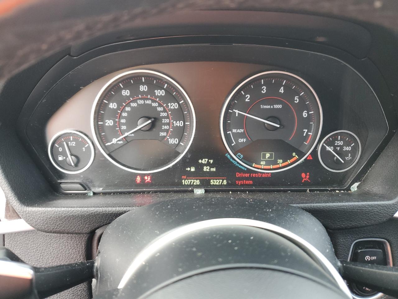 2015 BMW 3er VIN WBA3X5C52FD562137 Copart auction photo, side damage thumbnail 9