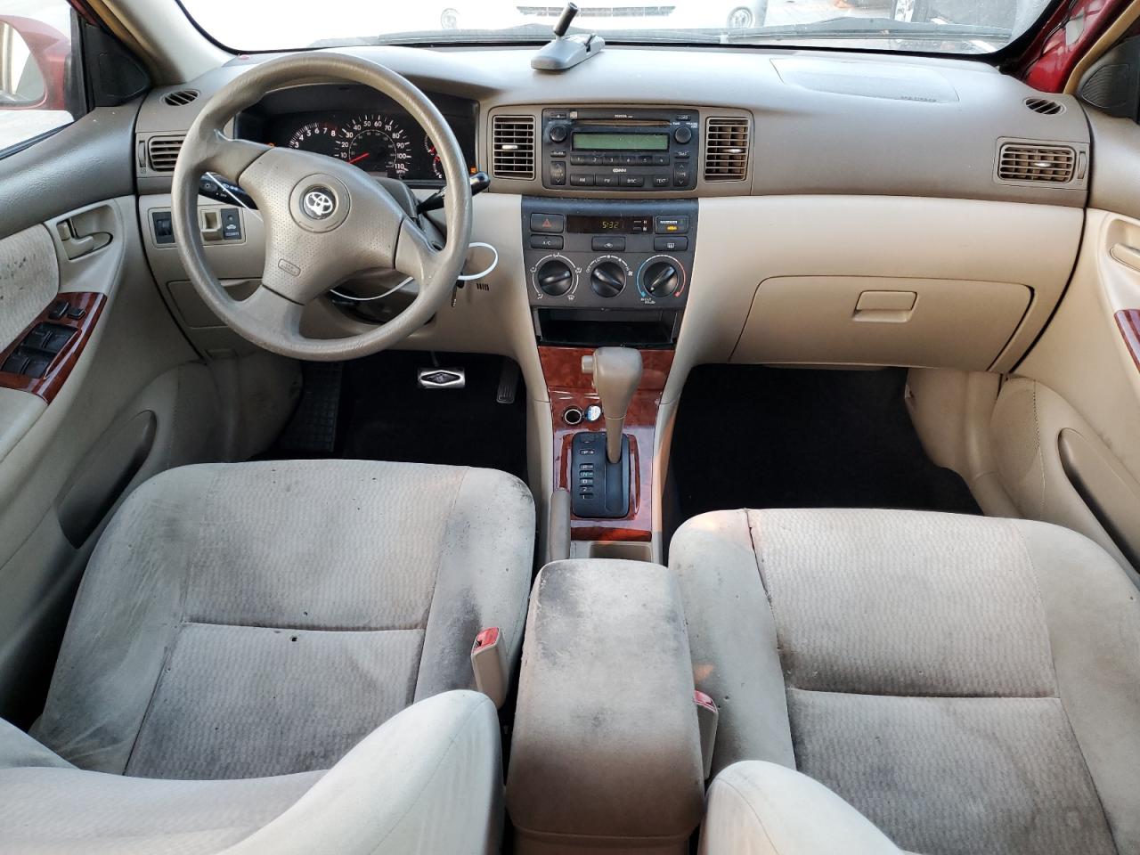 2007 Toyota Corolla VIN 1NXBR32E47Z807841 Copart auction photo, front end / side damage thumbnail 8