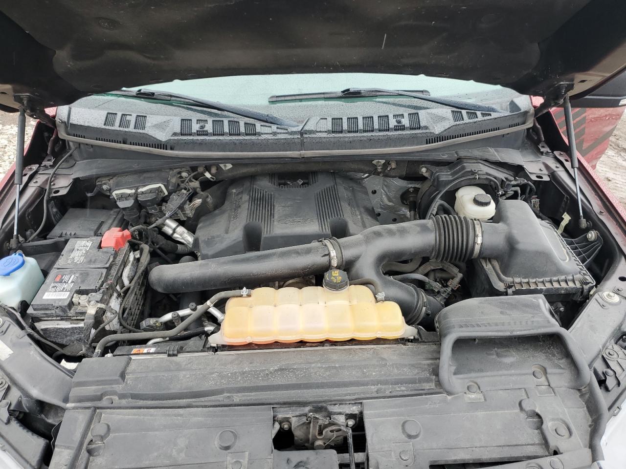 2018 Ford F-150 VIN 1FTEW1EG2JFB42378 Copart auction photo, undercarriage / side damage thumbnail 12