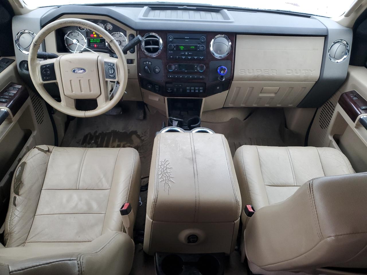 2008 Ford F250 VIN 1FTSW21R28ED25943 Copart auction photo, front end damage thumbnail 8