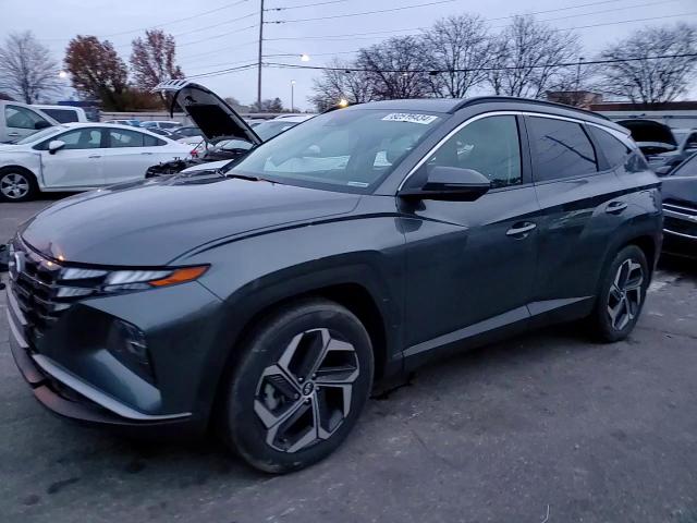 2022 Hyundai Tucson VIN 5NMJF3AEXNH064746 Copart auction photo, rear end / side damage thumbnail 12
