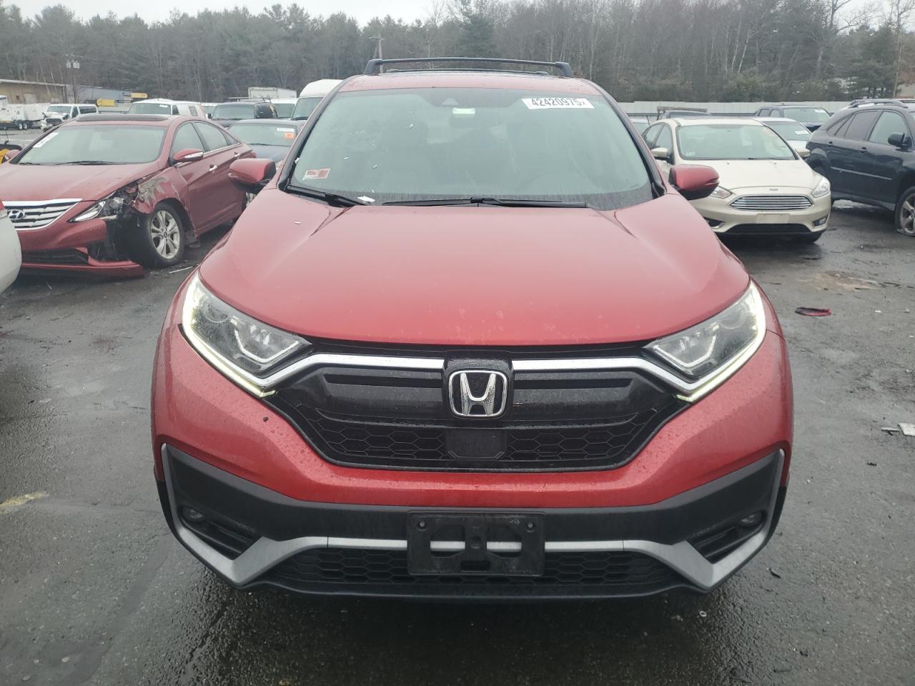 2022 Honda CR-V VIN 2HKRW2H51NH600943 Copart auction photo, rear end / minor dent/scratches damage thumbnail 5