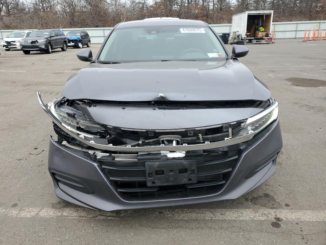 2018 Honda Accord VIN 1HGCV1F13JA090942 Copart auction photo, front end / minor dent/scratches damage thumbnail 5