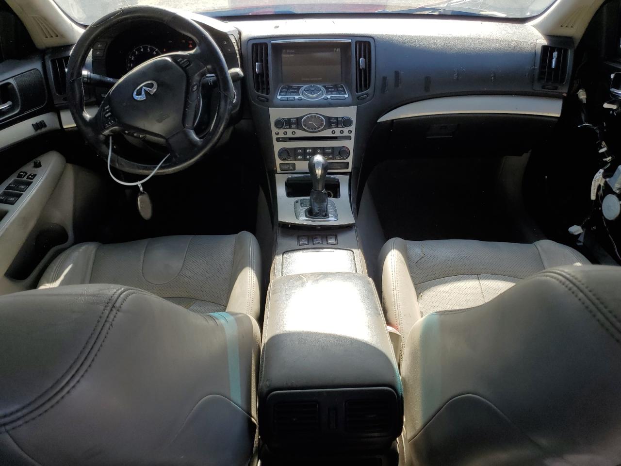 2008 Infiniti G VIN JNKBV61F58M255374 Copart auction photo, rear end damage thumbnail 8