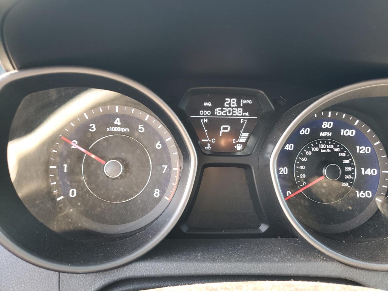 2013 Hyundai Elantra VIN 5NPDH4AE0DH384060 Copart auction photo, front end damage thumbnail 9