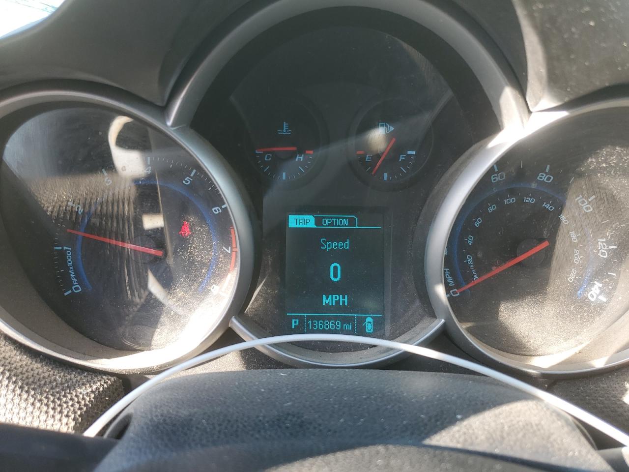 2014 Chevrolet Cruze VIN 1G1PC5SB2E7441024 Copart auction photo, all over damage thumbnail 9