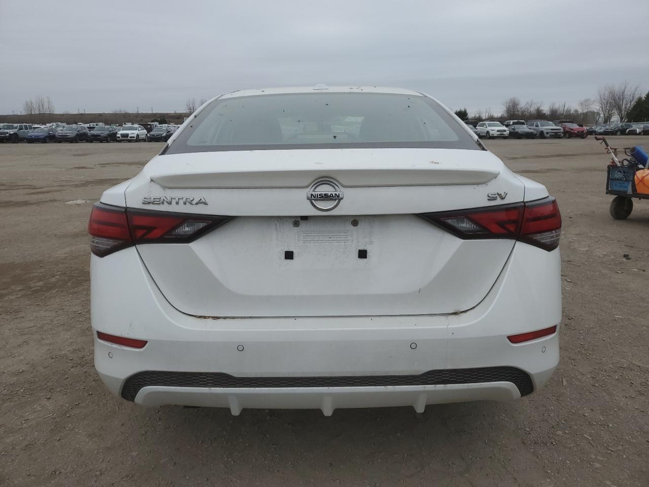 2022 Nissan Sentra VIN 3N1AB8CV7NY276213 Copart auction photo, front end damage thumbnail 6