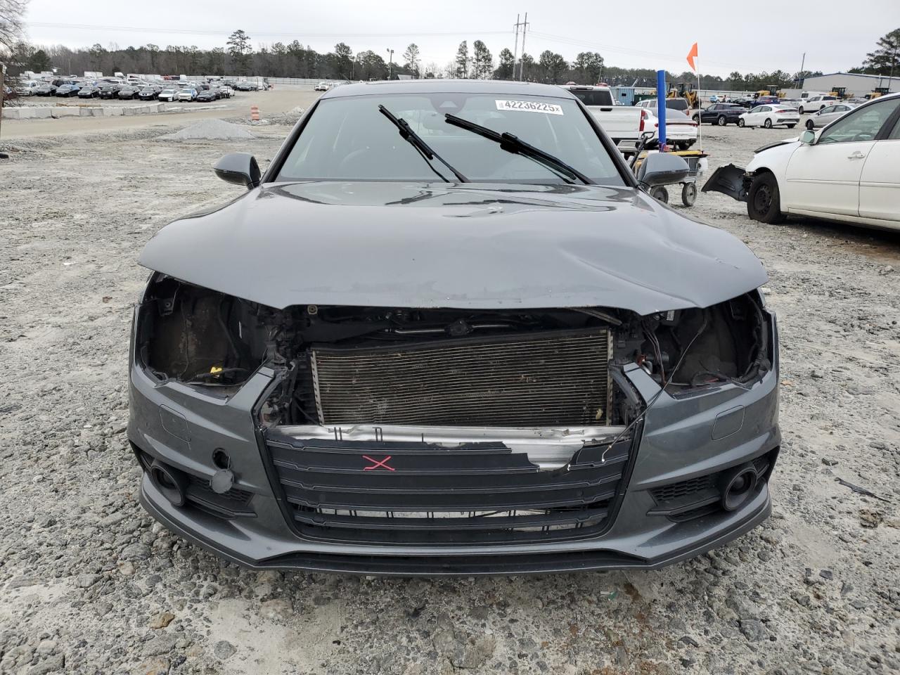2016 Audi S7 VIN WAUW2BFC5GN157535 Copart auction photo, front end damage thumbnail 5