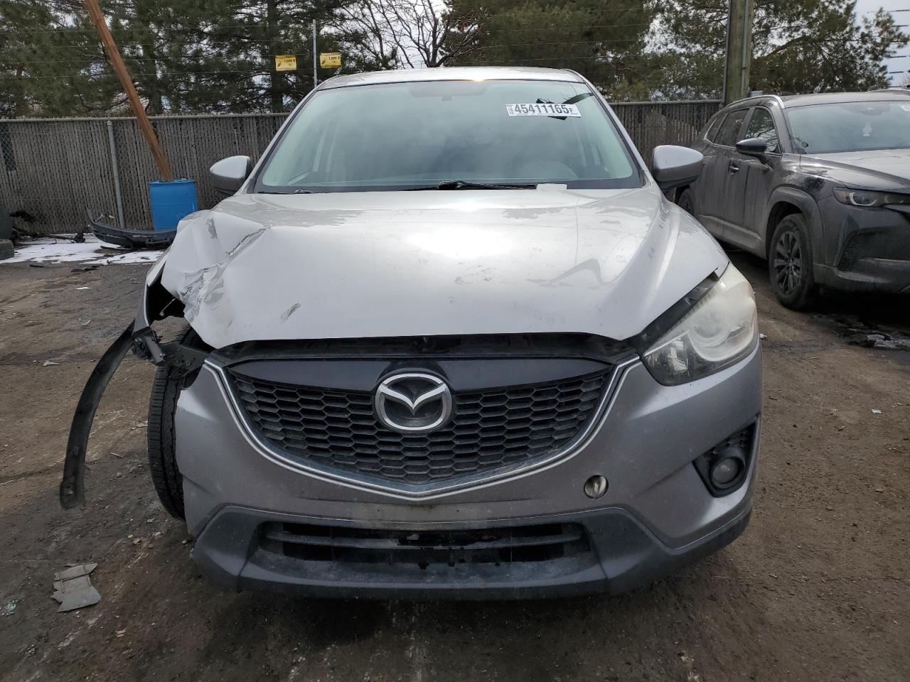 2013 Mazda CX-5 VIN JM3KE2CE8D0145460 Copart auction photo, front end damage thumbnail 5